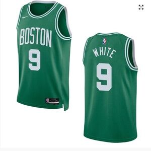 New Derrick White Kelly Green Icon Edition 22-23 Boston Celtics Swingman Jersey‎
